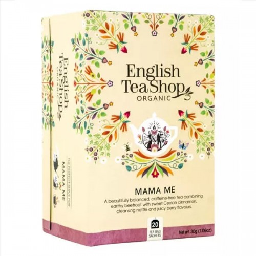 Безкофеинов чай Mama Me с канела, лайка и цвекло - био 'English Tea Shop', 20 пакетчета